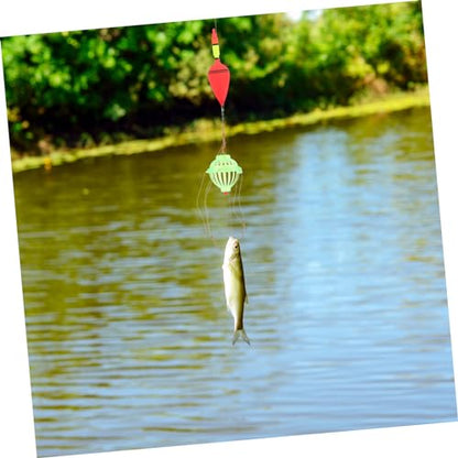 YARNOW Fishing Float Set Explosive Hooks 10-Piece Artificial Fishing Bait Tackle Kit for Freshwater