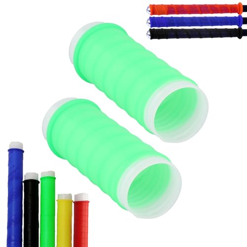Cold Shrink Handle Wrap, 4.7/6.7/9.4in Cold Shrink Handle Cover Tube,Insulation Non-Slip Waterproof to Fishing Rods, Rackets and Hand Tools - color: Green, size: 12cm/4.72in