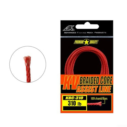 100~310LB For Braided 8 Strands Fishing Assist Line PE Hollow Core Hook Binding Rope for Heavy Duty Fishing - size: 100lb