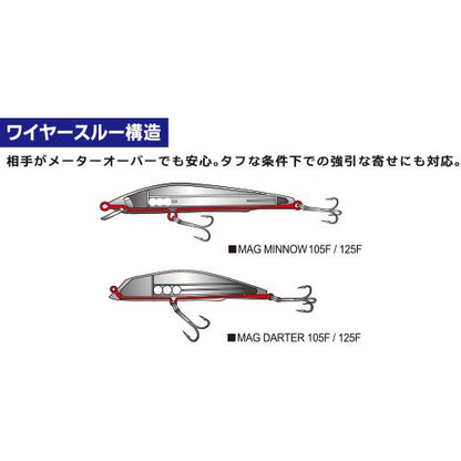 Duel Yo Zuri R Mag Darter ' F Mm - color: Holographic Bronze Shiner, size: 5 inch