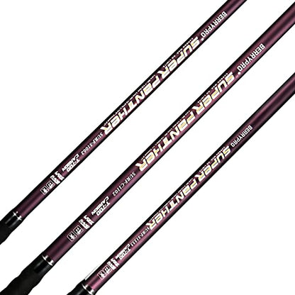 BERRYPRO Surf Spinning Rod Surf Casting Fishing Rod Carbon Fiber Travel Fishing Rod (9'/10'/10'6''/11'/12'/13'3'') - style: 13'3''-spinning 3-piece