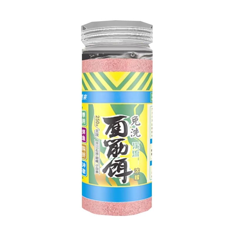 1pcs 250g No-Wash Gluten Fishing Bait, High Protein Formula for Grouper, Pale Chub & Freshwater Stream Fish, Ready-to-Use Soft Dough Bait