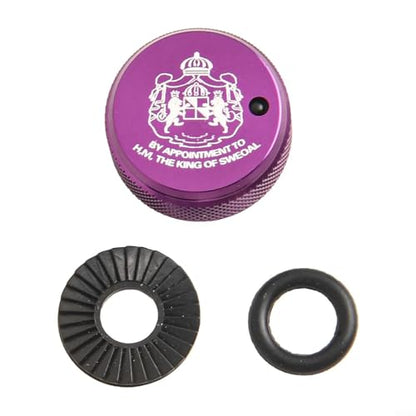 Upgrade Spool Mechanical Brake Knob For Abu Garcia 3 3.5 4 P5 Baitcasting Reels, Aluminum Alloy, Fishing Reel Replacement Parts(purple) - color: purple