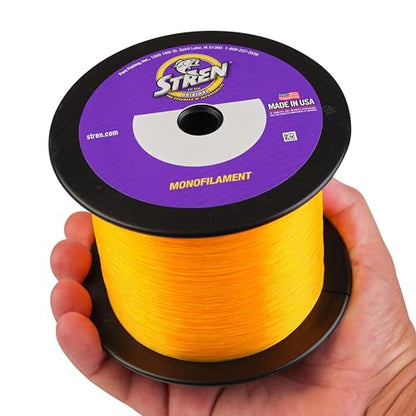 Stren Original Monofilament Fishing Line - color: Hi-Vis Gold, size: 2400 Yd, Pound Test 6, style: 6lb | 2.7kg