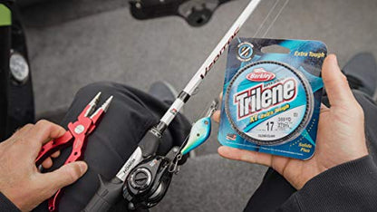 Berkley Trilene XT Monofilament Fishing Line - color: Low-Vis Green, size: 1000 yd, style: 12 Pounds