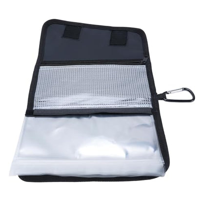 RiToEasysports Fishing Lure Storage Bag, with 6 Detachable Lure Bags, Rainproof Tackle Wallet for Soft Baits, Lures, Rigs, Jigs (Green) - color: Green