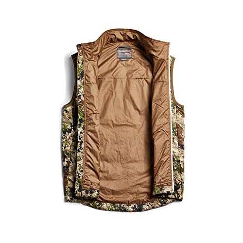 SITKA Kelvin Aerolite Vest - Lightweight Insulated Hunting Vest for Men - color: Optifade Subalpine, size: Medium