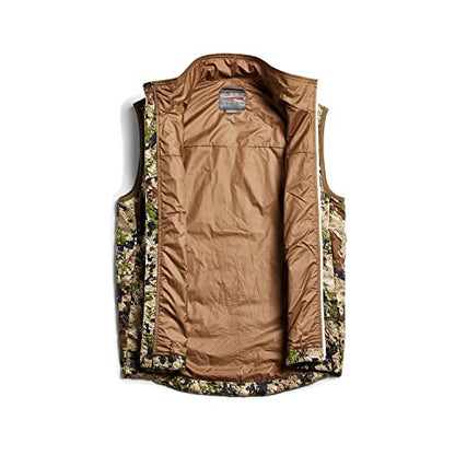SITKA Kelvin Aerolite Vest - Lightweight Insulated Hunting Vest for Men - color: Optifade Subalpine, size: Medium