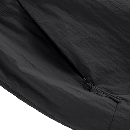 Fishing Vest - Fishing Vests for Men Lightweight Waterproof Zip Up Sleeveless Utility Jackets Outwear with Multi Pockets - color: 01# Black, size: Large