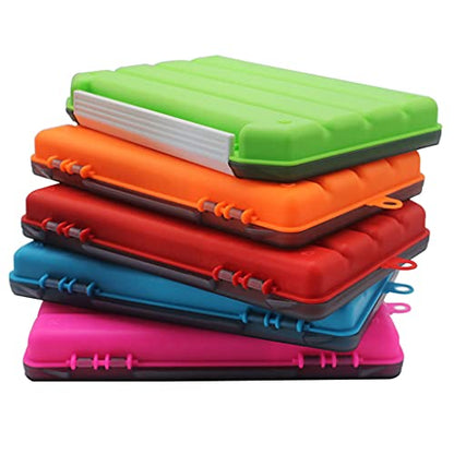 Tackle Boxes with Removable Dividers Fishing Lures Hooks Accessories Fishing Tackle Box Storage Tray - color: Orange