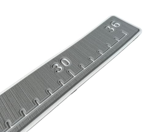 Next Level Inc. | Fish Ruler | SeaDek | 36 inch Fish Measurement Tool | Perfect for Boats and Kayaks | Storm Gray/White - color: Storm Gray/White