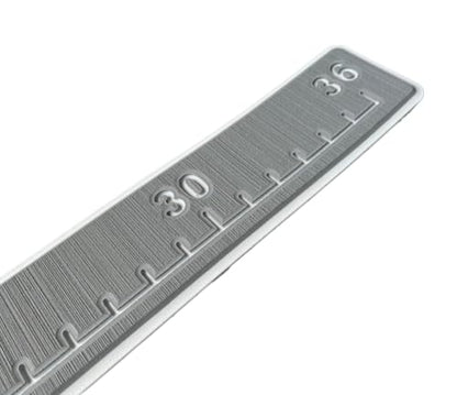 Next Level Inc. | Fish Ruler | SeaDek | 36 inch Fish Measurement Tool | Perfect for Boats and Kayaks | Storm Gray/White - color: Storm Gray/White