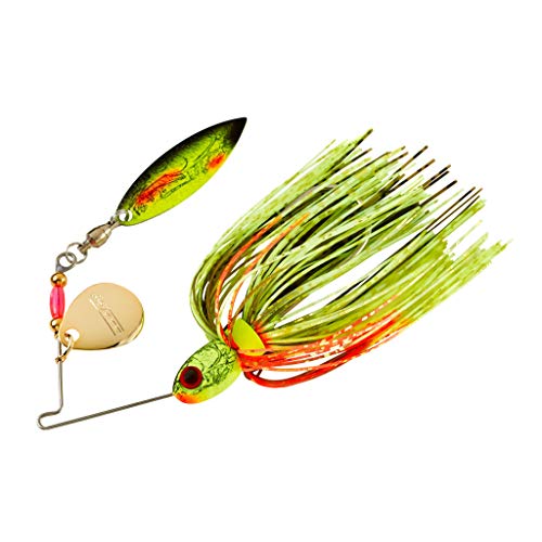 BOOYAH Pond Magic Small-Water Spinner-Bait Bass Fishing Lure - color: Moss Back Craw, style: Pond Magic Real Craw
