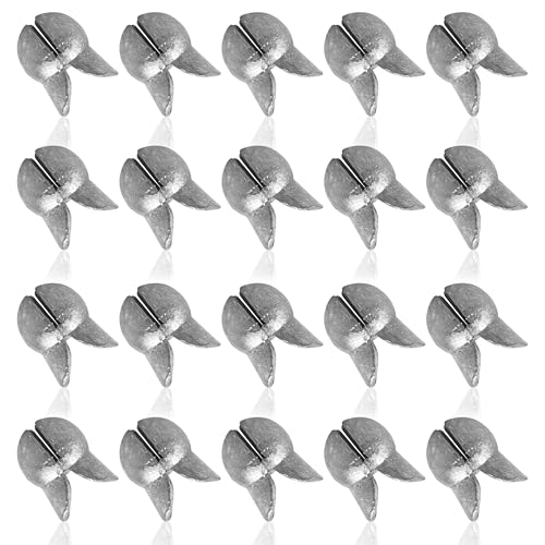 Split Shot Sinker Fishing Weights, 120pcs Removable Round Split Shot Fishing Line Sinkers Clip On Weights for Freshwater Saltwater Fishing - size: 2.5g_120pcs