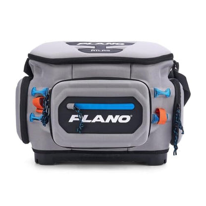 Plano Atlas 3700 Tackle Bag, Premium EVA-Constructed Fishing Tackle Bag, Molded Waterproof Base, Water-Resistant Cell Phone Pocket, Magnetic Tool and Hook Holder - style: Tackle Bag