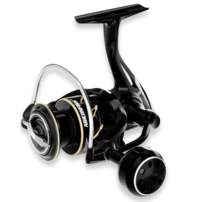 Ashconfish DF Series Spinning Reel Saltwater & Freshwater Fishing Reel, Lightweight Nylon/Fiberglass Frame, 7+1BB, 5.2:1 Gear Ratio,Long-Distance Casting DF - size: 5000, style: Deep Spool Line Cup(df)