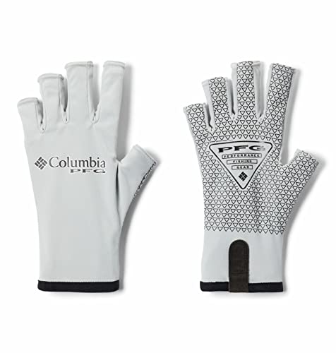 Columbia Unisex-Adult PFG Terminal Tackle Fishing Glove - color: Cool Grey, size: Large-X-Large