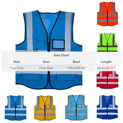 Fishing Vest - Work Vest for Men V Neck Zip Up Lightweight Breathable Sleeveless Utility Jackets Mesh Outwear Vests 2026 - color: 04# Yellow
