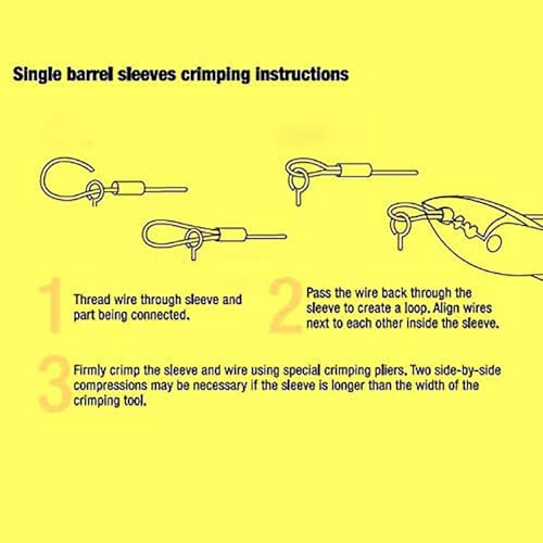 5LB-280LB 7 Strands Stainless Steel Wire Leader Nylon Coated-32.8ft Fishing Leader with 10pcs Crimp Sleeves - color: Silver with spool, size: 200LB