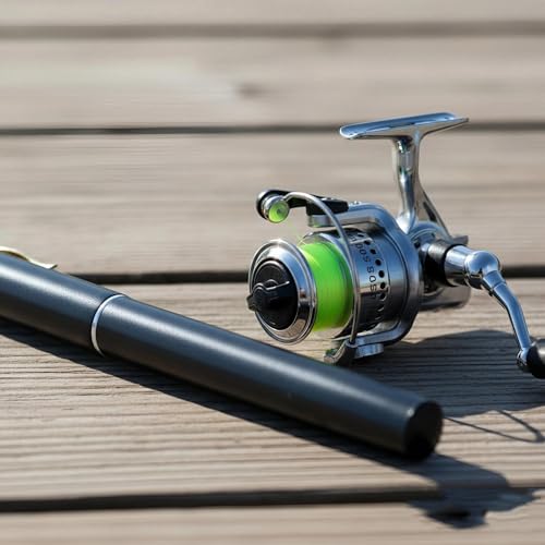 Mini Telescopic Fishing Rod and Reel Combo-Portable Pen-Style Kit with Spinning Reel, Perfect for Travel, Backpacking, and Beginner Anglers; Compact and Easy to Carry. | Portable Pen-Style Kit, Spinning Reel, Perfect for Travel, Backpacking, and Beginner