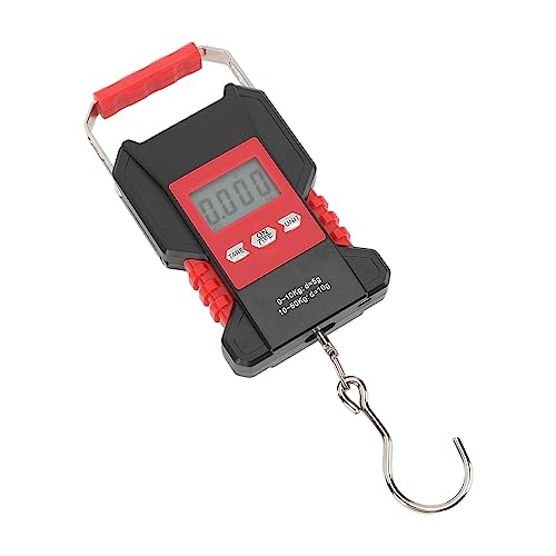 Fish Scale Digital Weight 110lb with Backlit LCD and USB Charging Compatible for Luggage Fishing Travel Includes Measuring Tape Design
