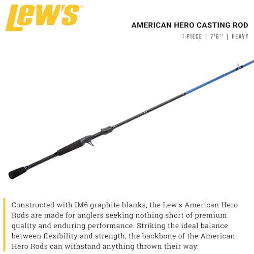 Lew'sLews Fishing, American Hero Speed Stick Rod, Flipping, Heavy, 7'6"