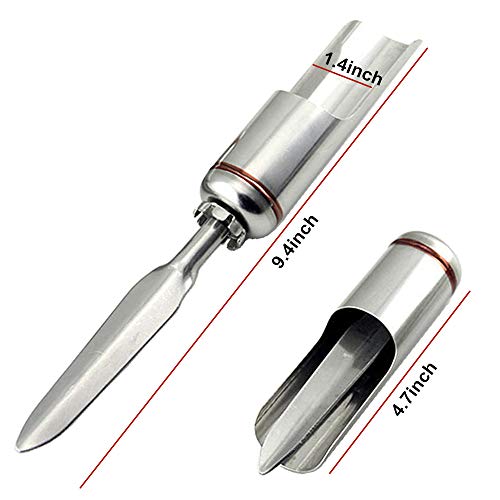 Persei 2pcs Fishing Rod Pole Holder, Ground Support Stand | Universal Fit 2Pack - Portable & Detachable