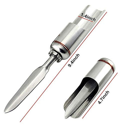Persei 2pcs Fishing Rod Pole Holder, Ground Support Stand | Universal Fit 2Pack - Portable & Detachable