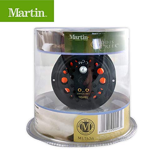 Martin Caddis Creek Fly Fishing Reel, Reinforced Aluminum Spool with Push Button Release