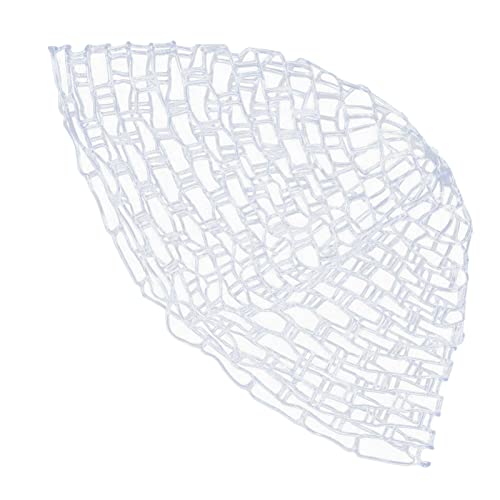 Outdoor Fly Fishing Landing Net, Clear Replacement Rubber Mesh Bag - size: Large size 120CM