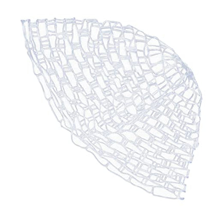 Outdoor Fly Fishing Landing Net, Clear Replacement Rubber Mesh Bag - size: Large size 120CM