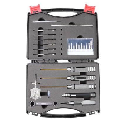 Shimano Fishing Reel Tool Kit, Professional Maintenance Kit Repair | Replacement for Shimano, Daiwa, Abu Garcia reels. Complete Fishing Reel Maintenance Kit for daily disassembly and repairs
