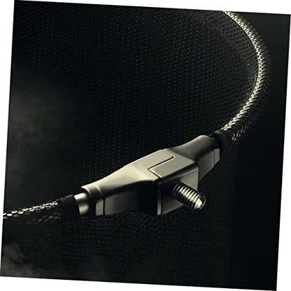 SUPVOX 45cm Aluminum Alloy Fishing Landing Net Head No Scratch Rubber Mesh Comfortable to Carry Install