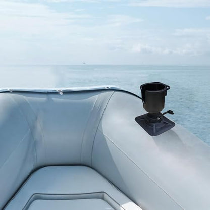 Brocraft Glue-On Inflatable Boat Accessories -/Rod Holder/Anchor Lock System/Bimini Top Base - style: Inflatable Boat Drink Holder
