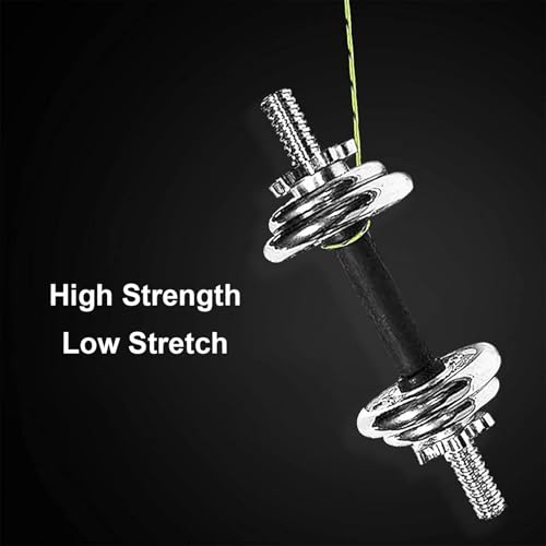 Fly Fishing Backing Line 50M/50Yards 20LB/30LB 8 Strands Polyester Braided Rope Strong Wire Accessories - color: Yellow, size: 50M 30LB