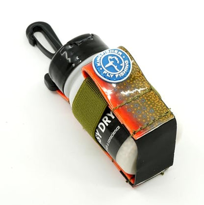 Loon Outdoors Easy Dry Powder Dry Fly Floatant with Kingfisher Dry Shake Holder - color: Brook Trout
