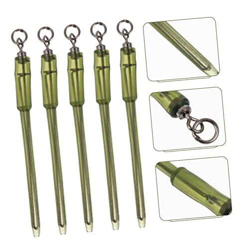 Happyyami 10pcs Carp Fishing Swivels Terminal Tackle for Bass Carp Super Strong Outdoor Fishing Gear