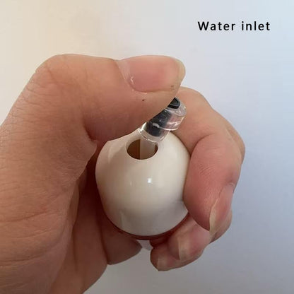 Double X Tackle A-Just-A-Bubble Water-Injected Fishing Float Red and White