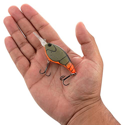 Berkley Clickin' Frittside Hard Bait - color: Firetail Green Craw, size: 2 1/2in - 3/7 oz