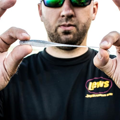 Strike King 3X Z Too Soft Jerkbait Fishing Lure, 5", Salt-Impregnated - color: Smokey Shad, size: 5"