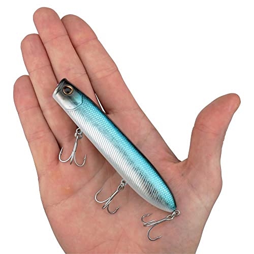 Berkley Cane Walker Saltwater Fishing Hard Bait - color: Blue Bullet, size: 4 3/10in - 110 (5/7 oz)