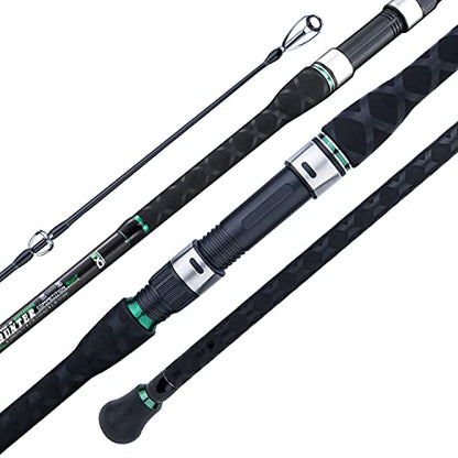 BERRYPRO Surf Spinning Rod IM8 Carbon Surf Fishing Rod (9'/10'/10'6''/11'/12') - style: 9'-spinning-2pc