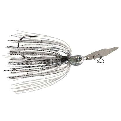 Strike King Thunder Cricket Fishing Lure, Vibrating Swim Jig, Silver Blade, 4/0 Jungle-Style Flipping Hook - color: 288 - Mouse, size: 3/8 oz