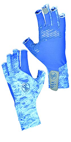 Buff Adult Aqua Gloves, UPF 50+ Sun Protection, Odor-Resistant Fabric, Quick Drying and Lightweight, Outdoor Activities