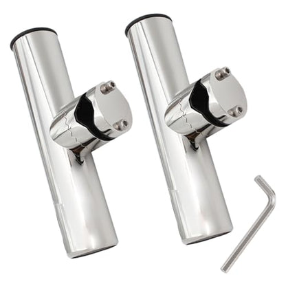 Boat Fishing Rod Holder, 316 Stainless Steel Rail Mount Fishing Pole Rod Holder for Boat