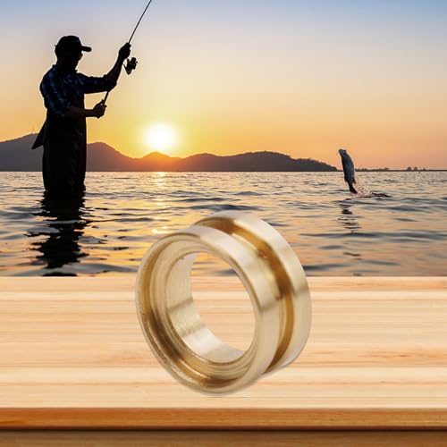 Brass For Fishing Line Roller, Essential Part For Reel Repair, Smooth Accessory For Enhanced Line Functionality(10.4 * 7 * 5mm) - size: 10.4*7*5mm