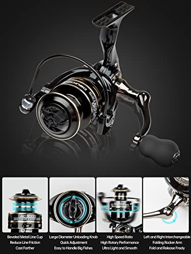 Fishing Pole Kit 6.89ft Carbon Fiber Telescopic Fishing Rod and Reel Combo with Spinning Reel Tackle Box Lures Hooks Line Bag Fishing Pole Combo Set for Beginner Adult Saltwater Freshwater