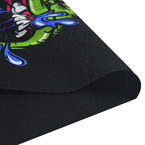 Obacle Bandana Face Mask Neck Gaiter Tube Mask Men Women for Sun Dust Protection - color: Skull Out-of-eye Green