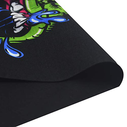 Obacle Bandana Face Mask Neck Gaiter Tube Mask Men Women for Sun Dust Protection - color: Skull Out-of-eye Green