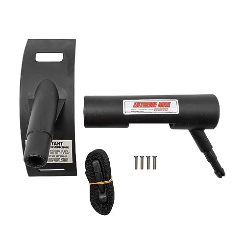 Extreme Max 3006.8644 Fishing Rod Holder for Inflatable Boats, Pontoons and Tubes,Black